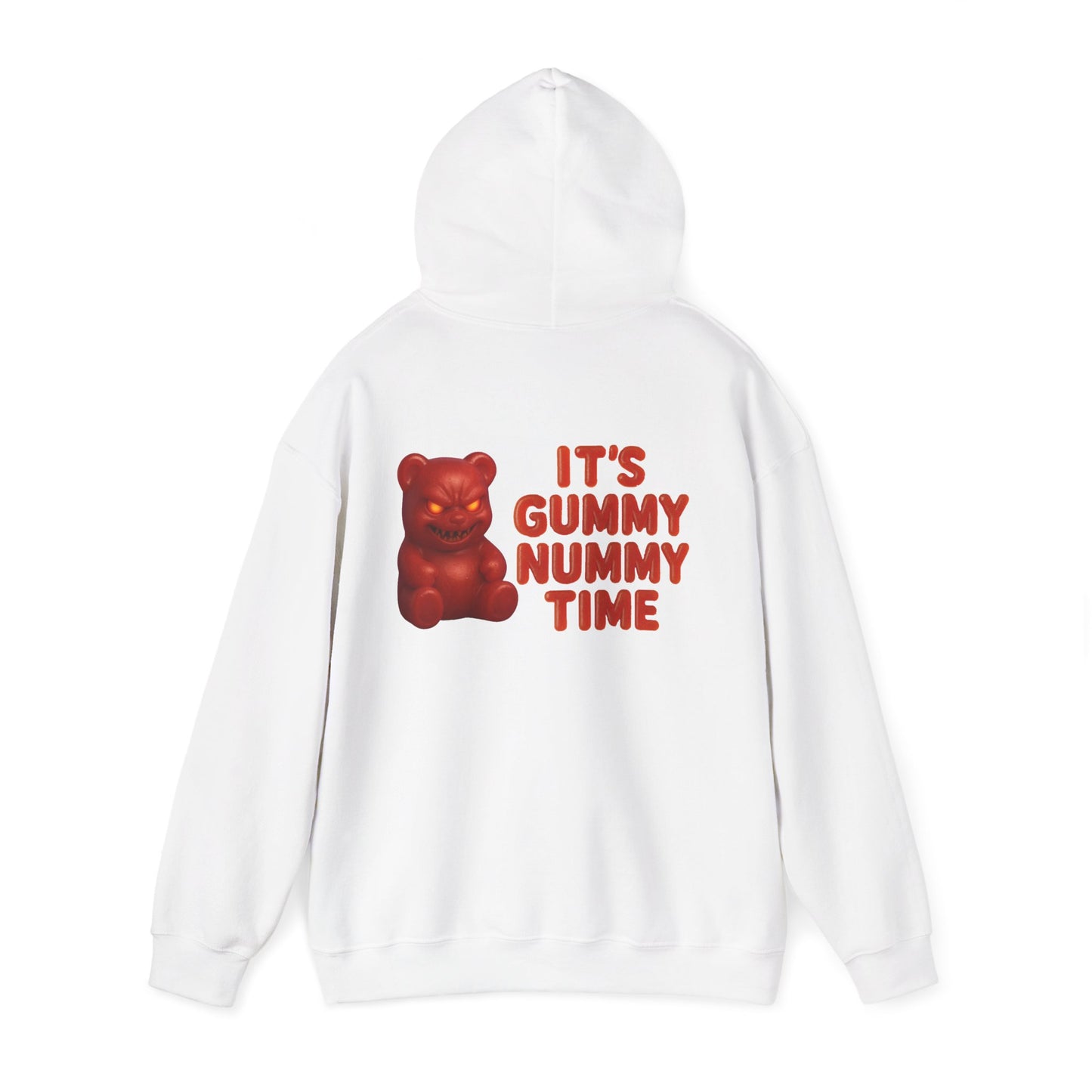 Hoodie - "It's Gummy Nummy Time" Gummy Bear Graphic Pullover