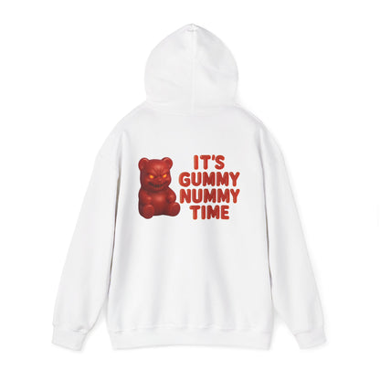Hoodie - "It's Gummy Nummy Time" Gummy Bear Graphic Pullover
