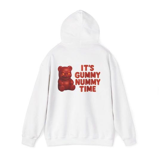 Hoodie - "It's Gummy Nummy Time" Gummy Bear Graphic Pullover