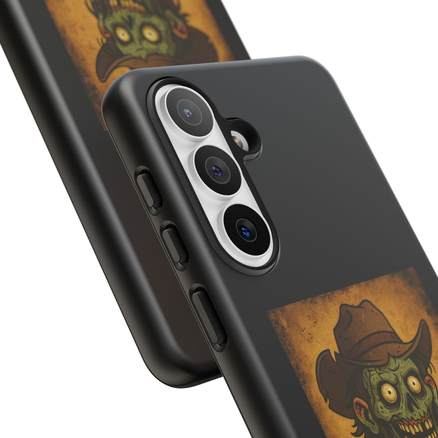 Zombie Cowboy Phone Case — "Ain't No Grave Gonna Hold This Yeehaw" Protective iPhone Cover
