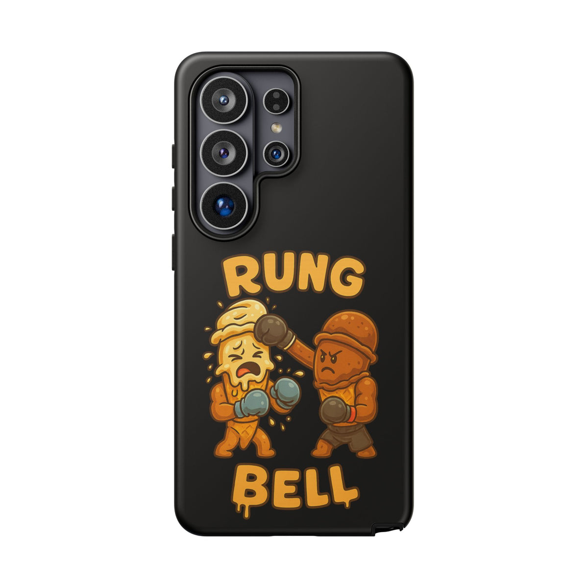 Phone Case — "Rung Bell" Boxing Cartoon Protective Cover