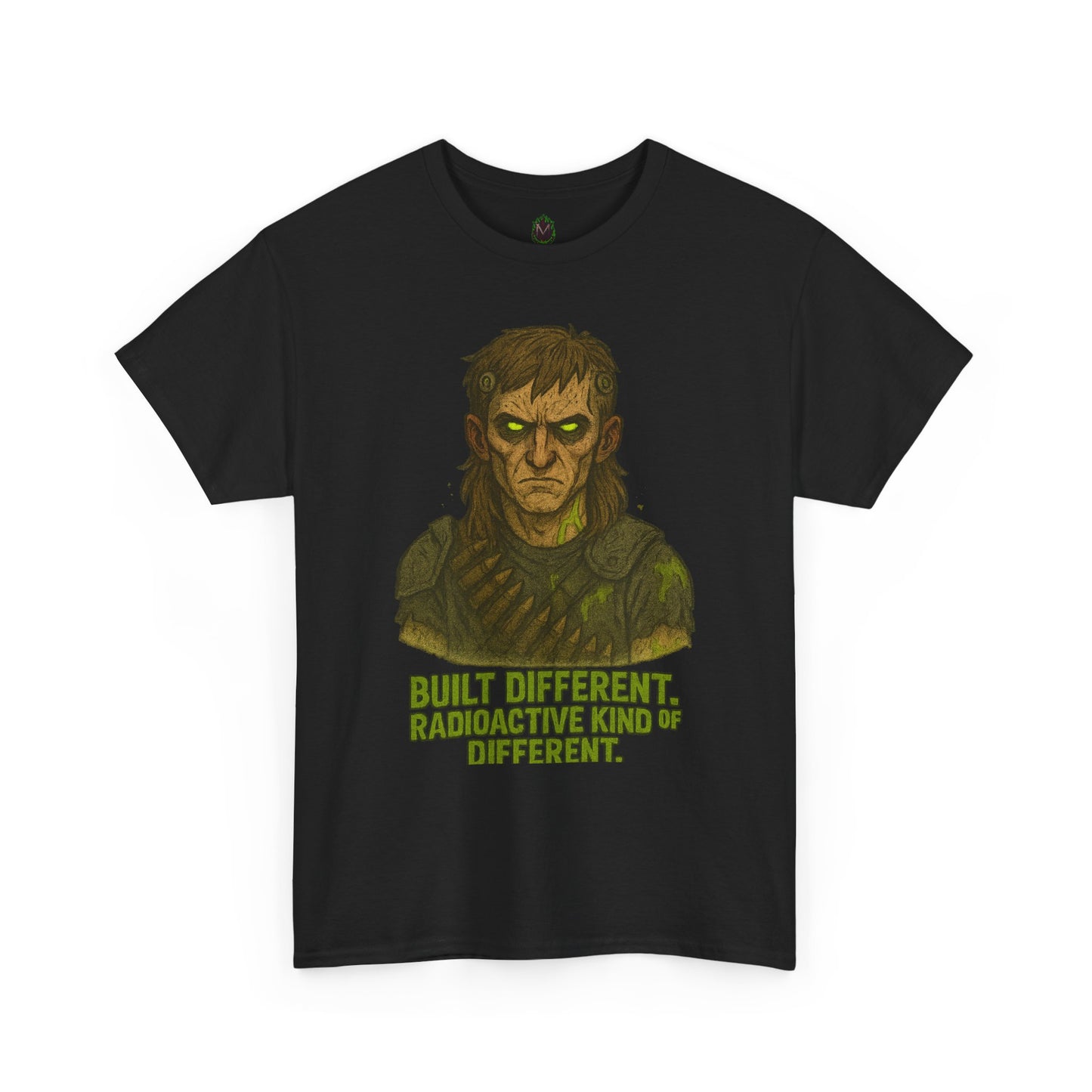 Mutant Warrior Graphic Tee — "Built Different, Radioactive and I Like It"