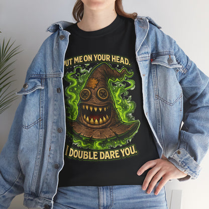 Cursed Sorting Hat T-Shirt | Put Me On Your Head, I Double Dare You