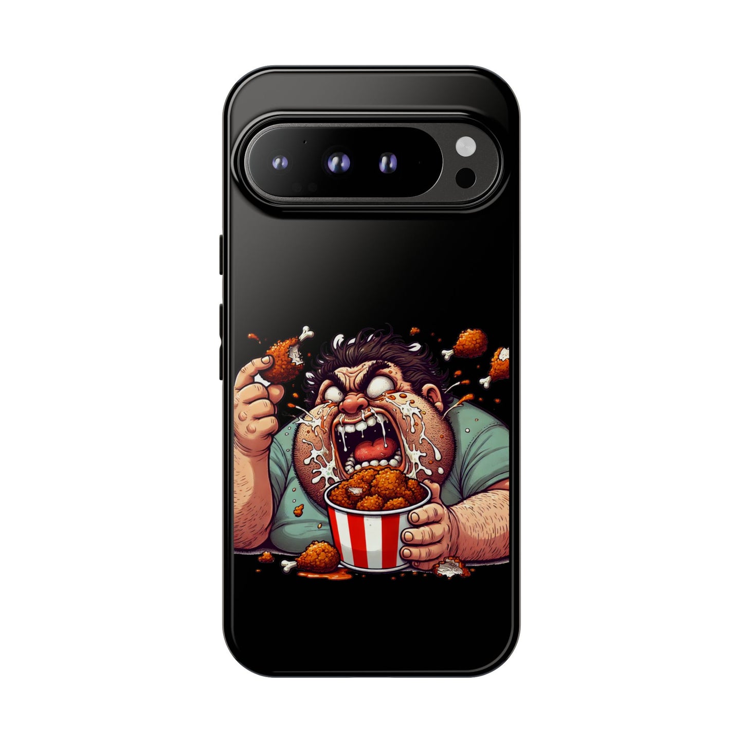 Phone Case — "Tough Cases" Chicken Wing Feast Graphic