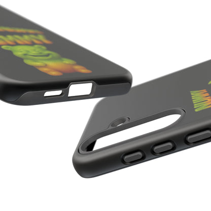 Nummy Gummy Phone Case — Cute Retro Green Gummy Bear Protective Case