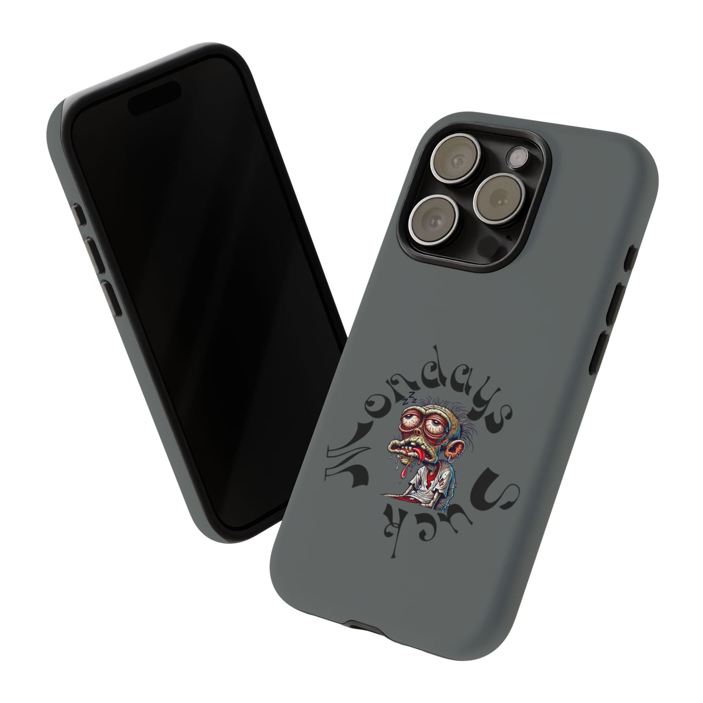 Phone Case — 'Nobody Sucks' Grunge Monster Protective Case