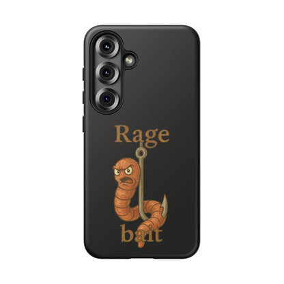 Phone Case — "Rage Bait" Angry Worm Fishing Design