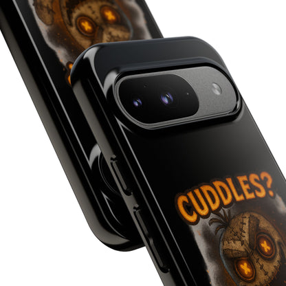 Phone Case — 'Cuddles? Curses.' Voodoo Doll Gothic Protective Case