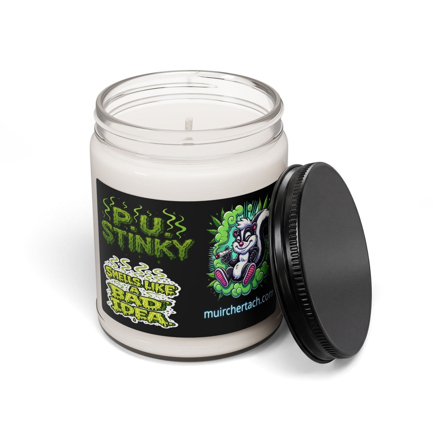 P.U. Stinky Candle - Fun Scented Soy Candle, Unique Gift, Home Fragrance, Quirky