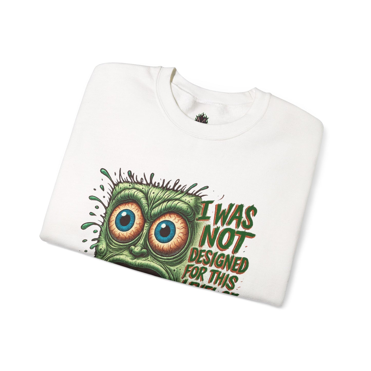 Chaos Pad – Overwhelmed Maxipad Crewneck
