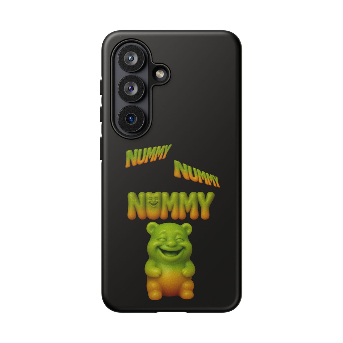 Nummy Gummy Phone Case — Cute Retro Green Gummy Bear Protective Case