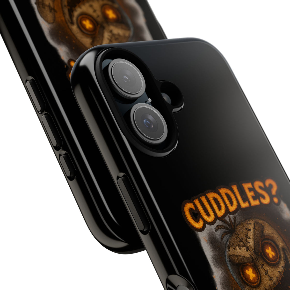Phone Case — 'Cuddles? Curses.' Voodoo Doll Gothic Protective Case