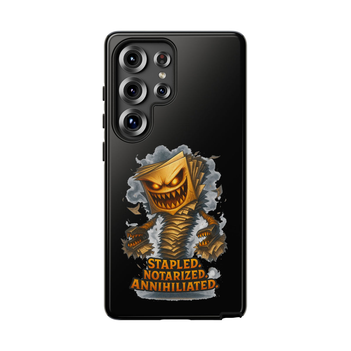 Phone Case — Stapled, Notarized, Annihilated Lightning-Fast Protective Case