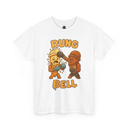 Rung Bell boxing donut tee | Funny food fight shirt