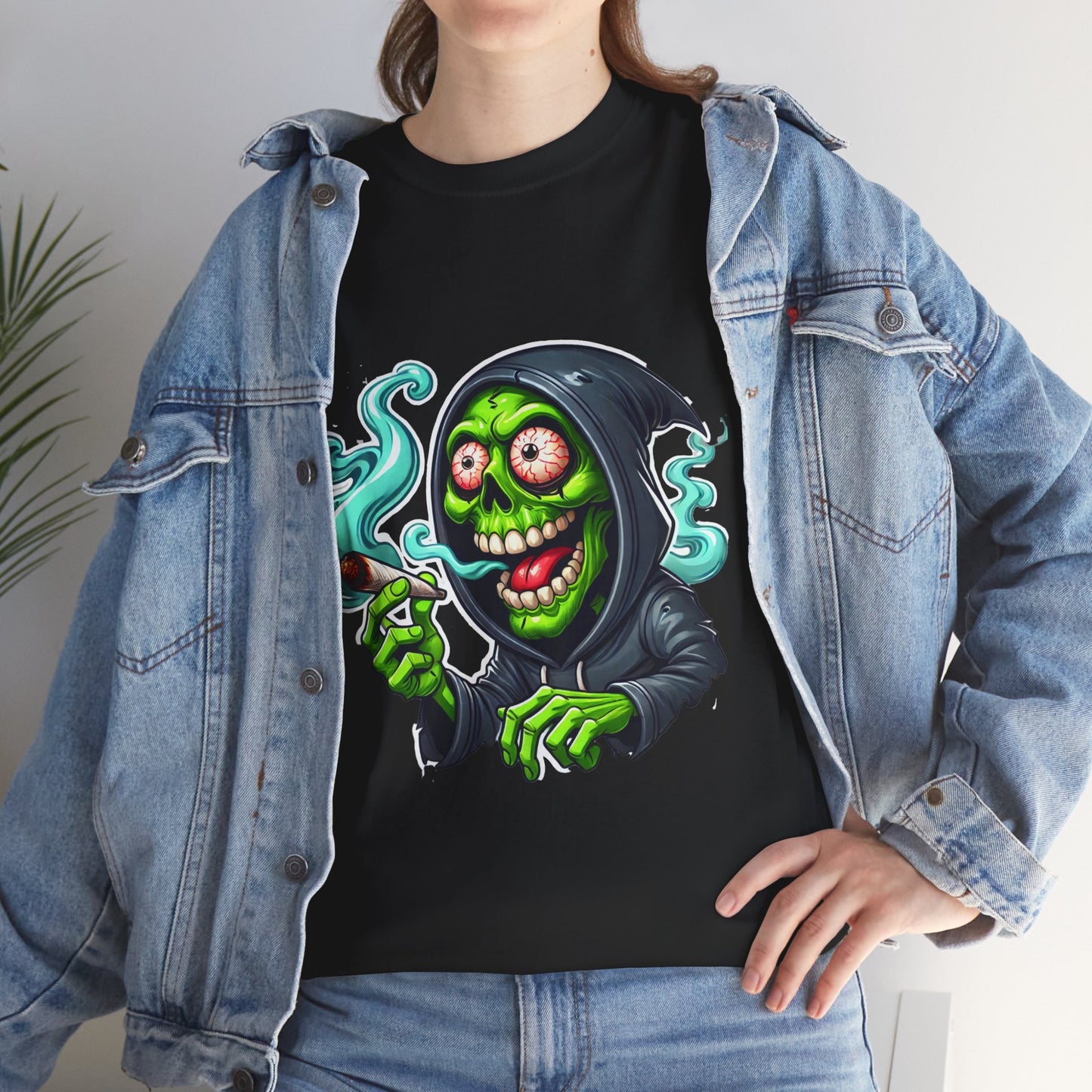 "High Spirits" Funny Grim Reaper T-Shirt
