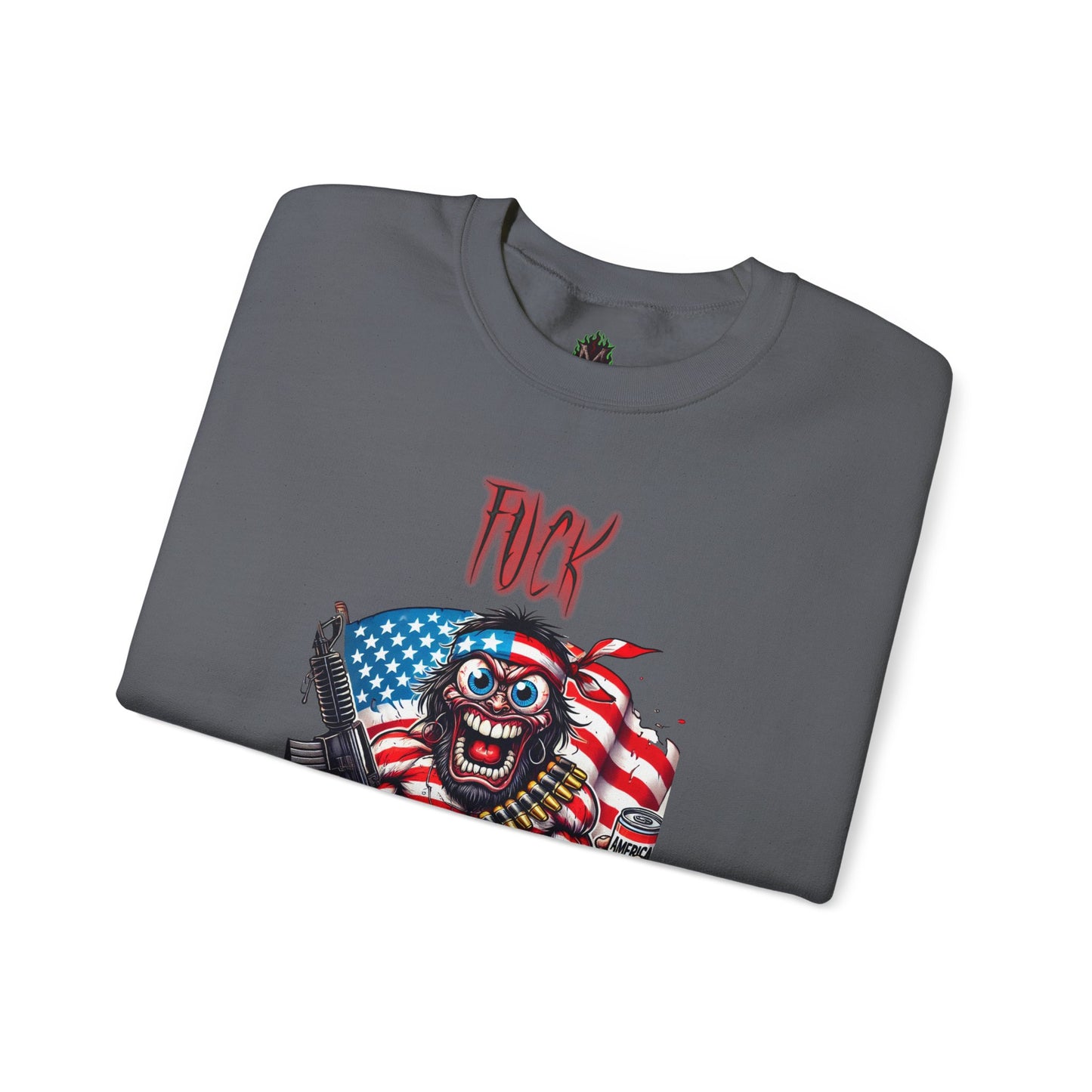 Patriotic Savage "F*** Yea" Crewneck