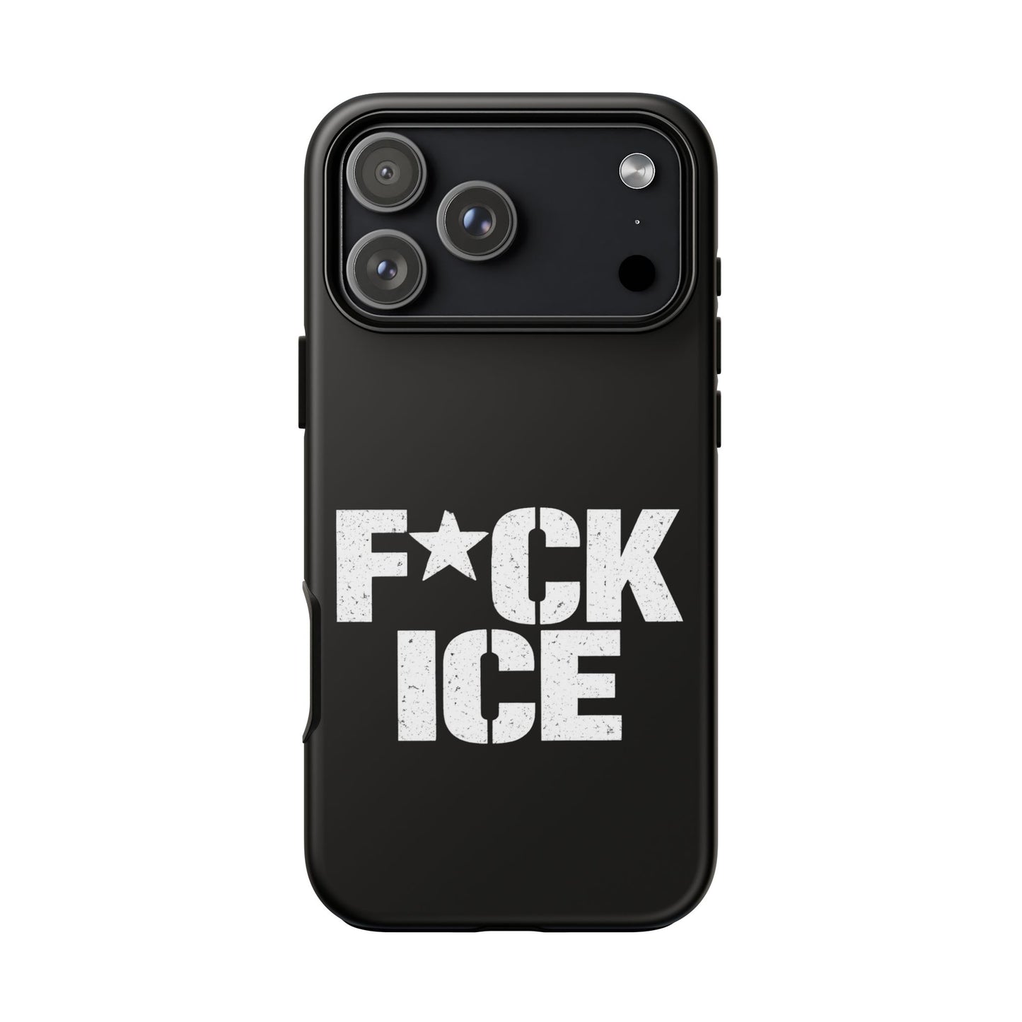 Phone Case — “F*CK ICE” Bold Protest Protective Cover