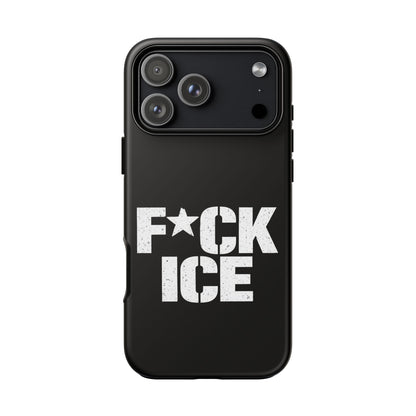 Phone Case — “F*CK ICE” Bold Protest Protective Cover