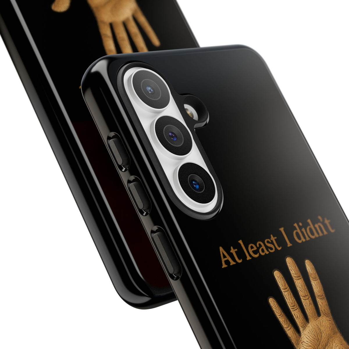 Phone Case — "At Least I Didn't Go Blind" Hand Graphic Protective Cover