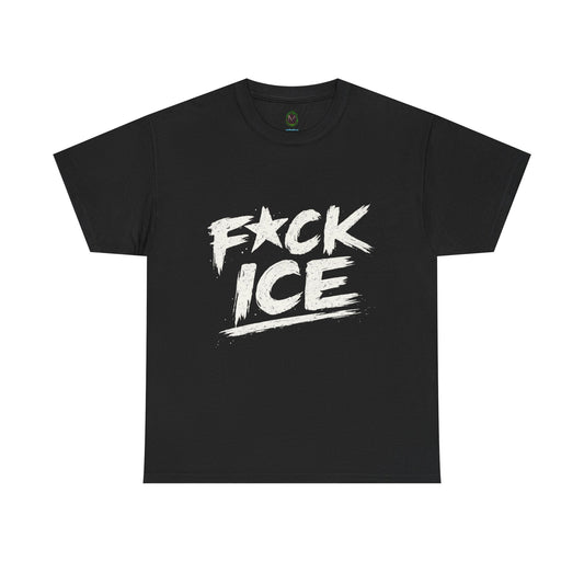 Fuck ICE T-Shirt | Protest Political Statement, Grunge Text Design