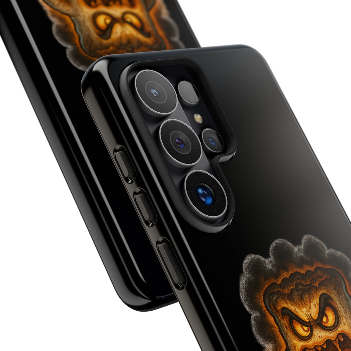 Phone Case — 'Try Me, I Dare You' Angry Lava Monster Graphic