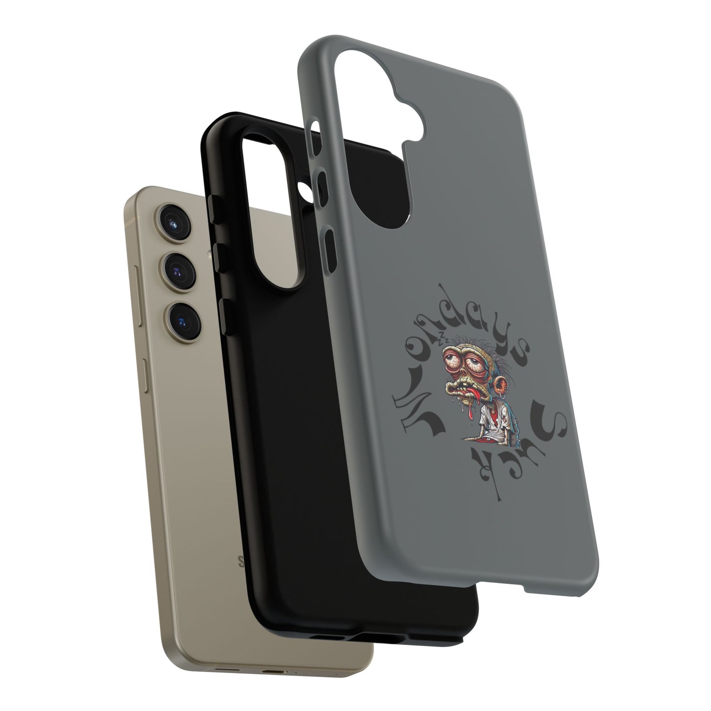 Phone Case — 'Nobody Sucks' Grunge Monster Protective Case