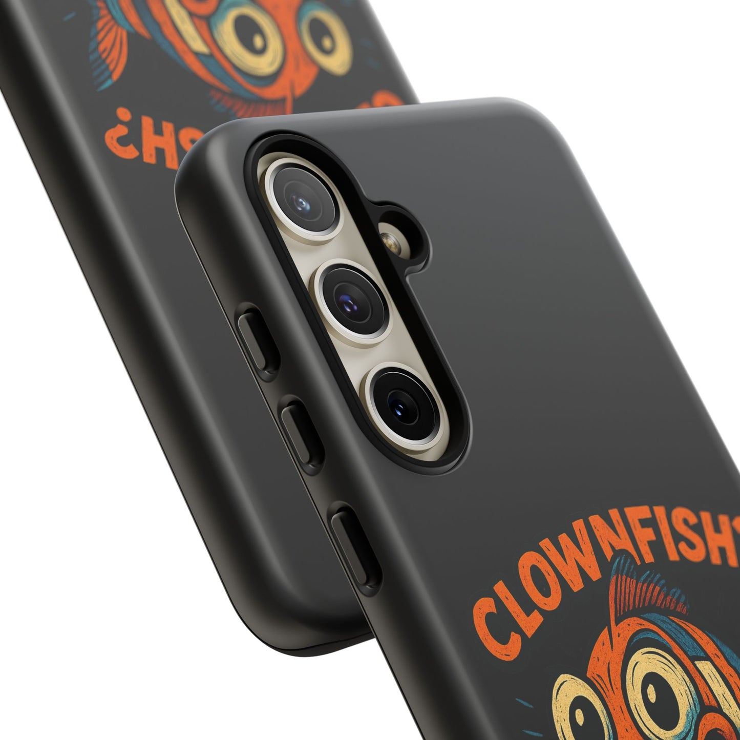 Phone Case — “Clownfish? I’m a Killer Joke.” Funny Creepy Fish Graphic