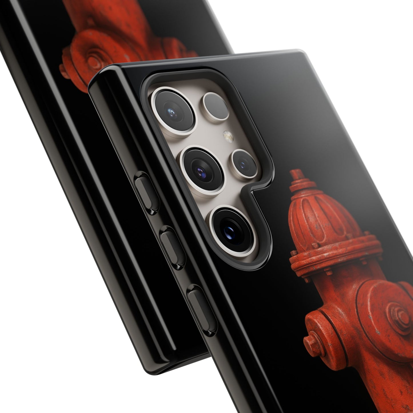 Red Fire Hydrant Phone Case — Tough Protective iPhone Cover
