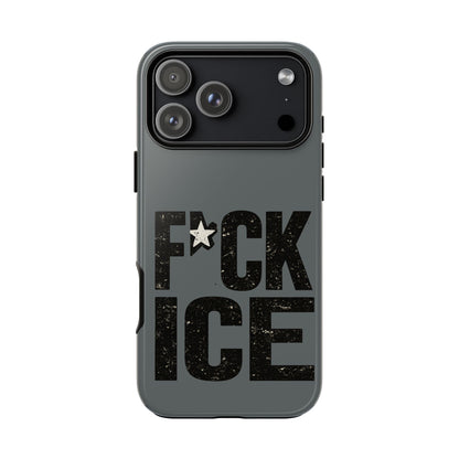 Phone Case — “F*CK ICE” Bold Protest Protective Case