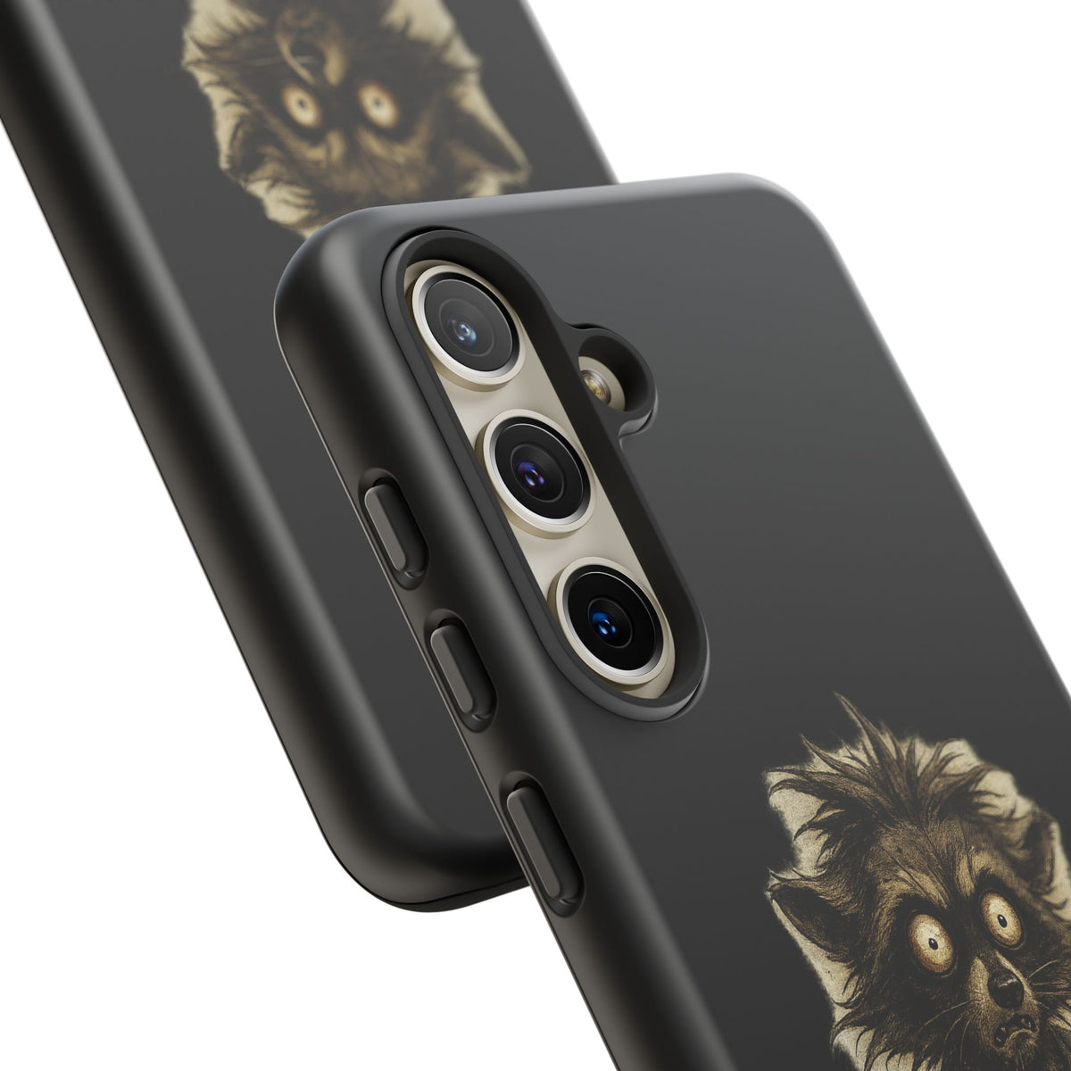 Phone Case — "Chosen by Darkness (Or Maybe Just Rabies)" Cute Creepy Lemur Design