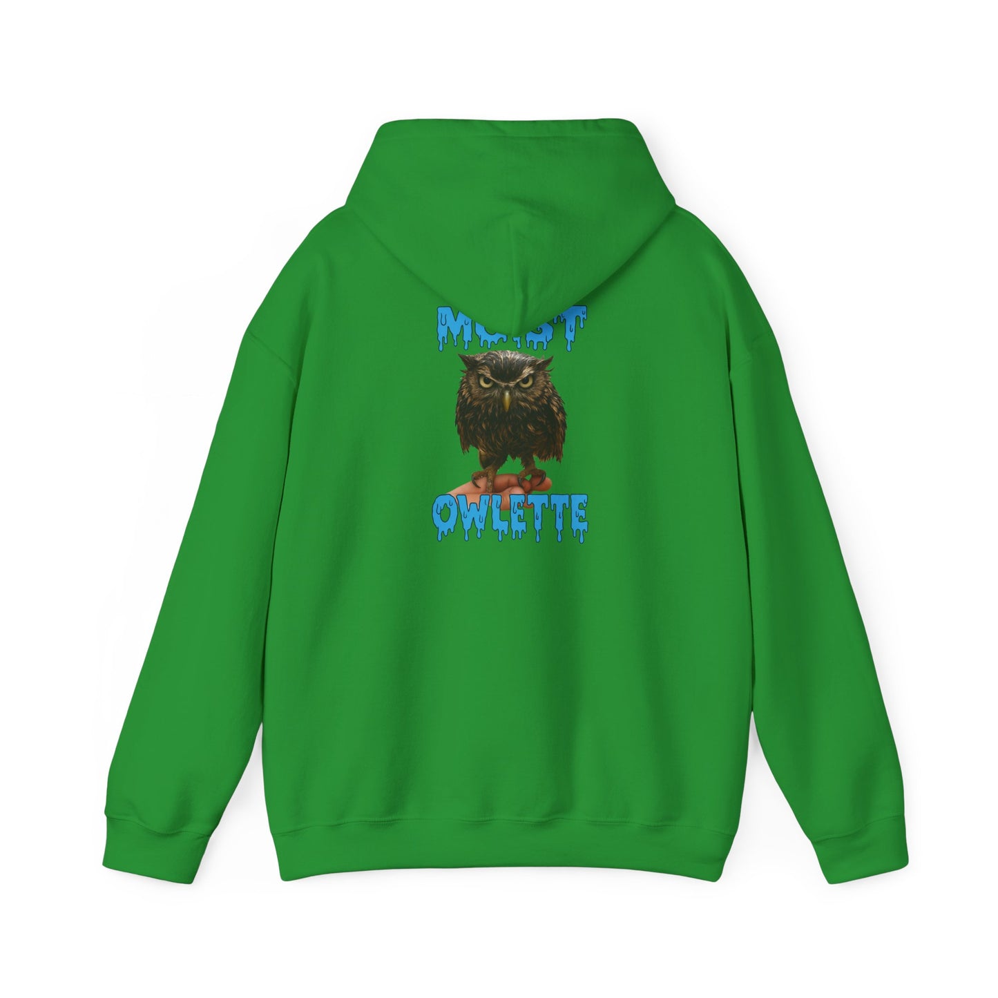 Owllette Graphic Hoodie — Retro Owl Illustration Pullover