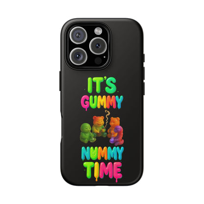It's Gummy Nummy Time Phone Case — Colorful Gummy Bears Protective Case
