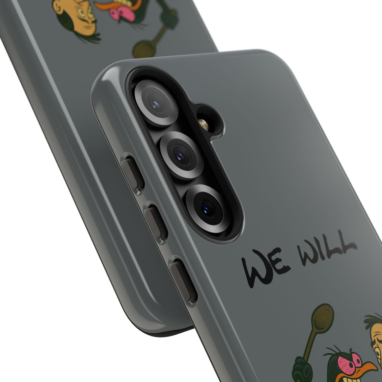 Phone Case - "We Will Resist" Cartoon Protest Design