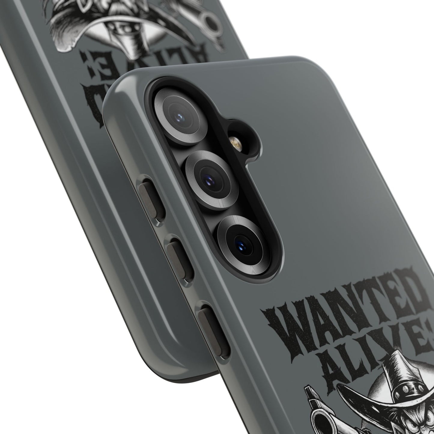 Phone Case — "Wanted Alive!" Cowboy Chewin' Tobacco Graphic