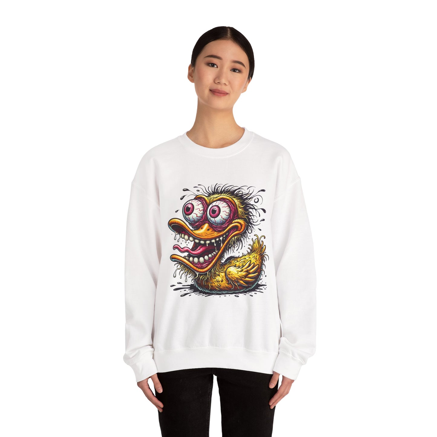 Psycho Duck Crewneck Sweatshirt