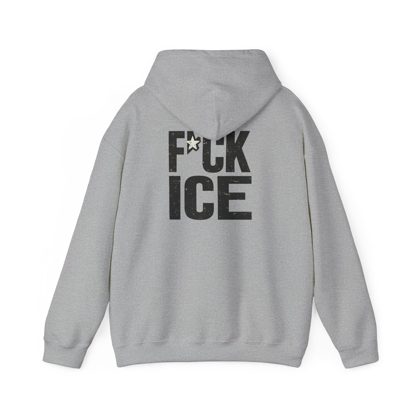 Graphic Hoodie — "F*ck ICE" Protest Pullover