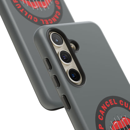 Phone Case — "Stop Cancel Culture Now" Graphic Tough Protective Case