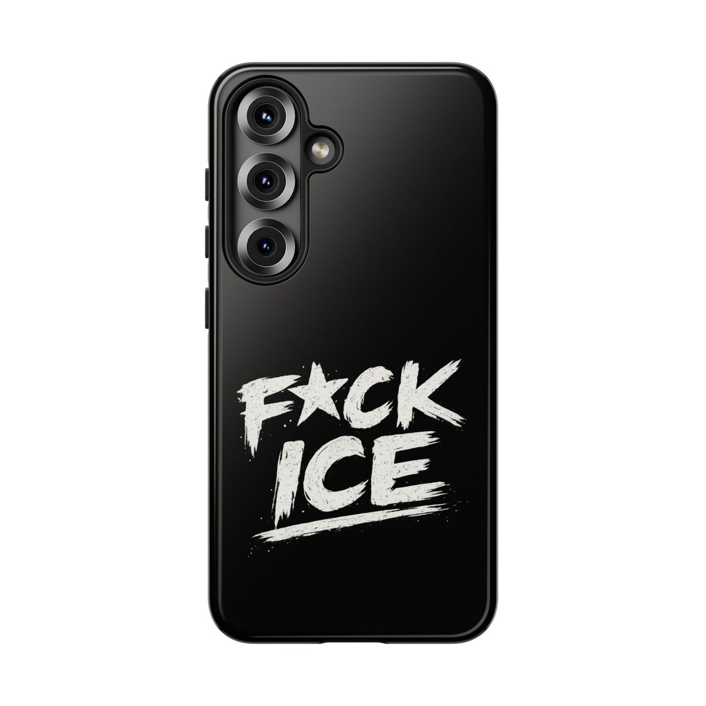 Phone Case — “F*ck Ice” Bold Protest Graphic Protective Case