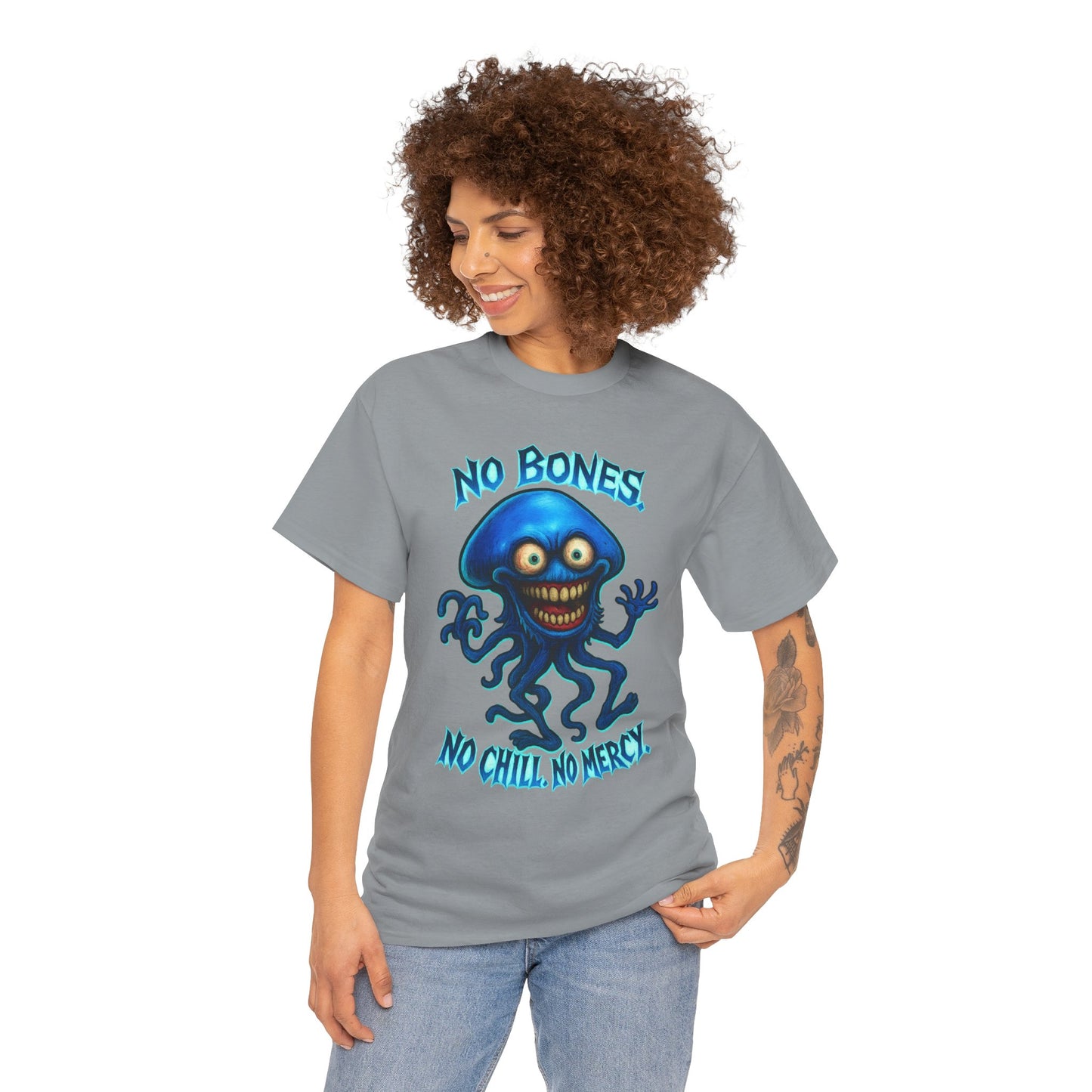 No Bones, No Chill, No Mercy – Jellyfish T-Shirt