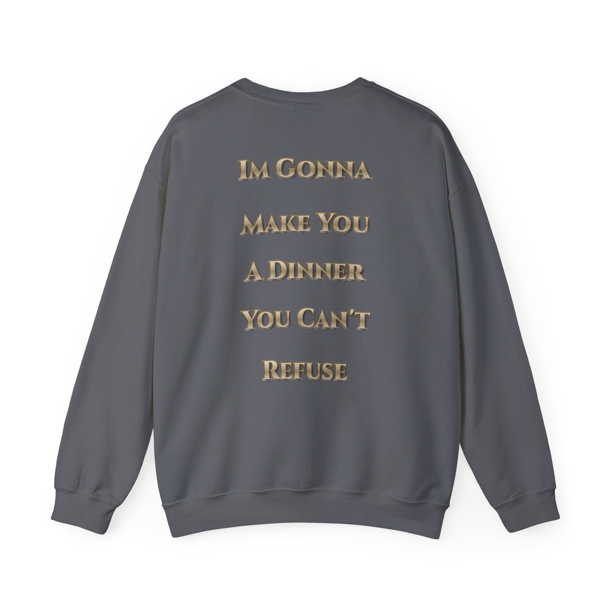 The Grillfather – Charcoal Crewneck Sweatshirt