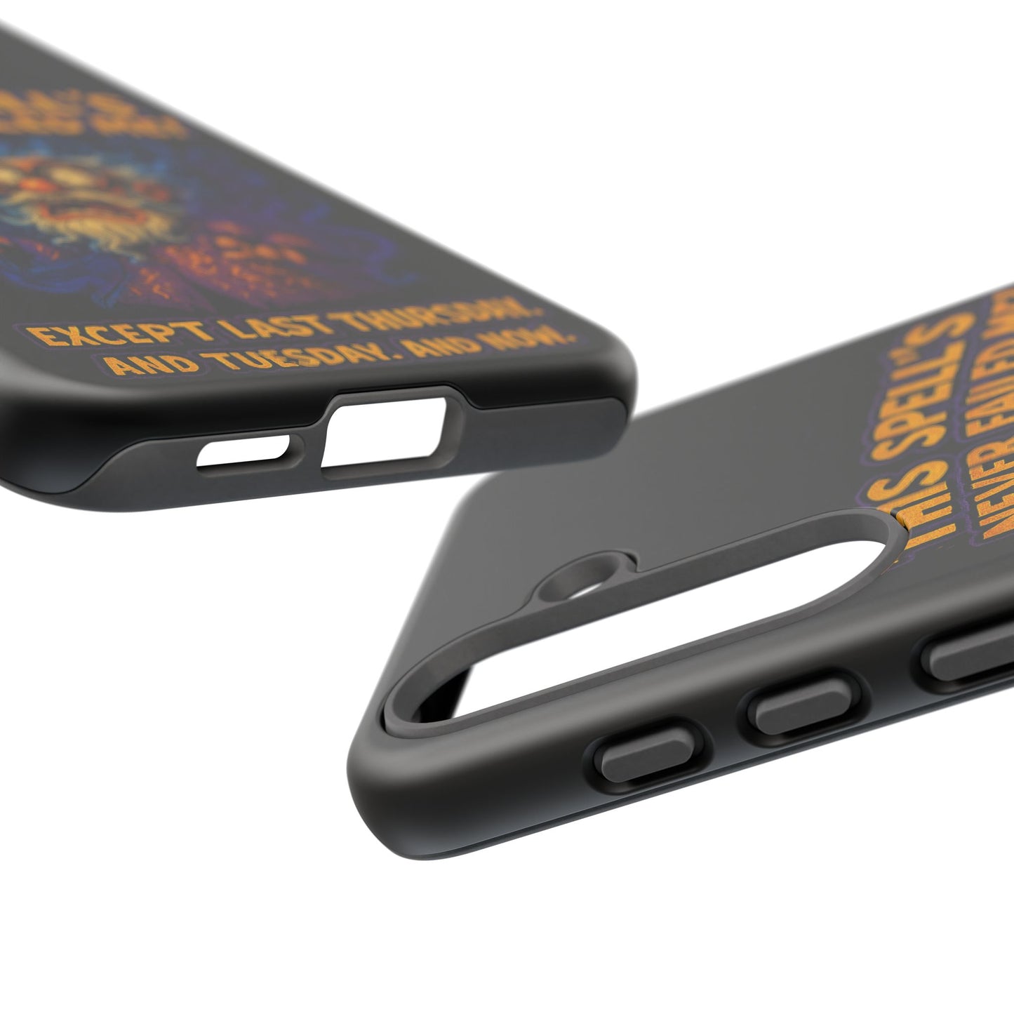 Wizard Phone Case — "This Spell's Never Failed Me!" Funny Magic Protective iPhone Cover