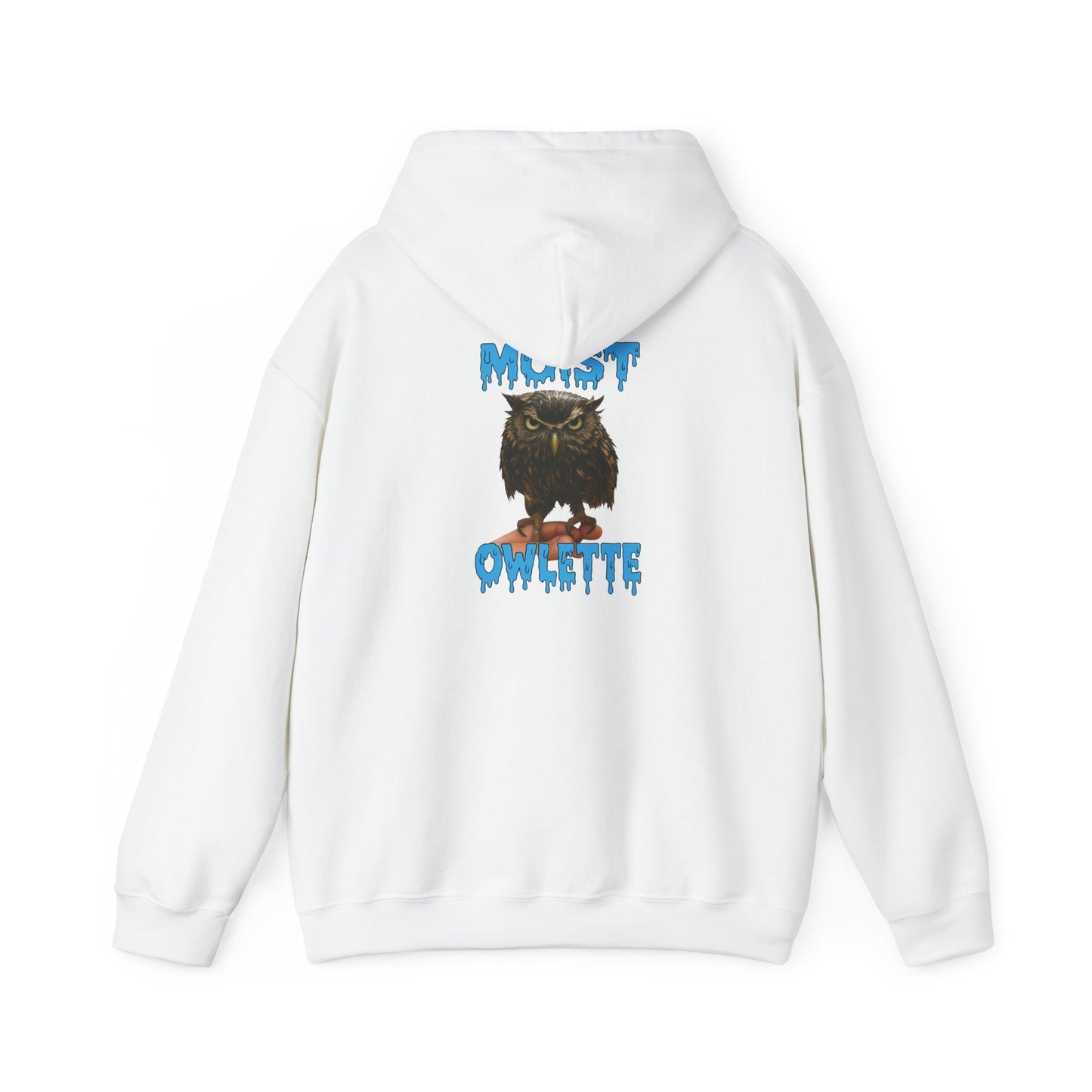 Owl Graphic Hoodie – “Must Owelette” Retro Drip Design