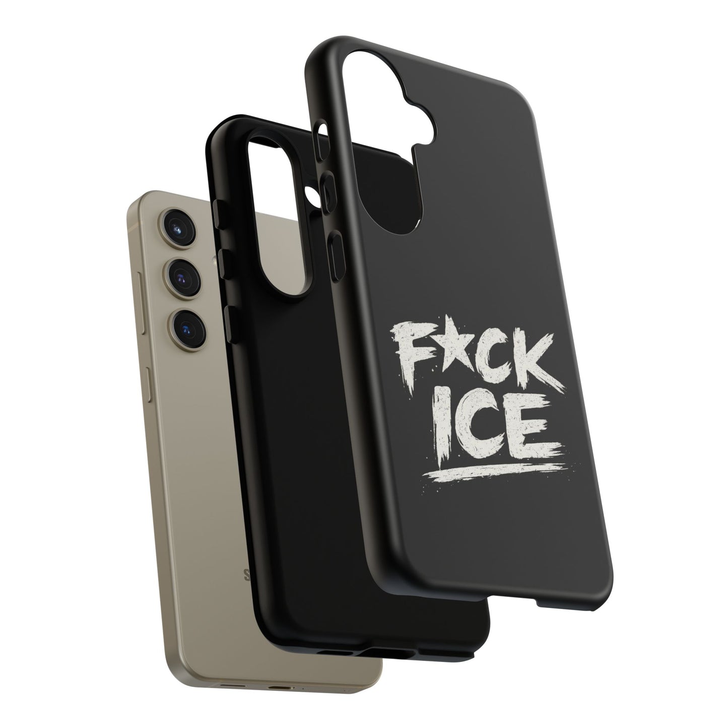Phone Case — “F*ck Ice” Bold Protest Graphic Protective Case