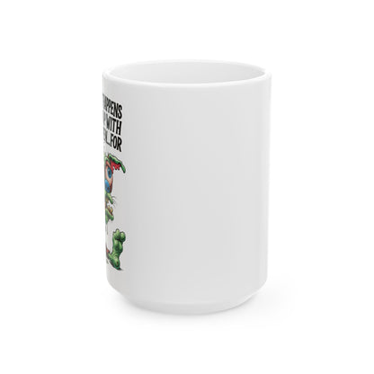 Nap With Your Eyes Open – 3-Day Goblin Insomnia Mug