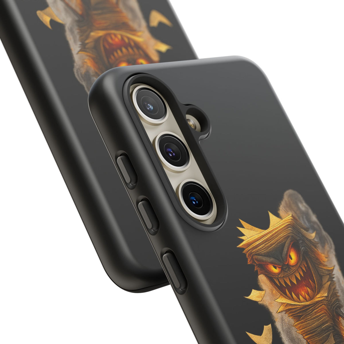 Phone Case — Halloween Mummy Creature “Stapled Your Soul to Page 666” Horror Design