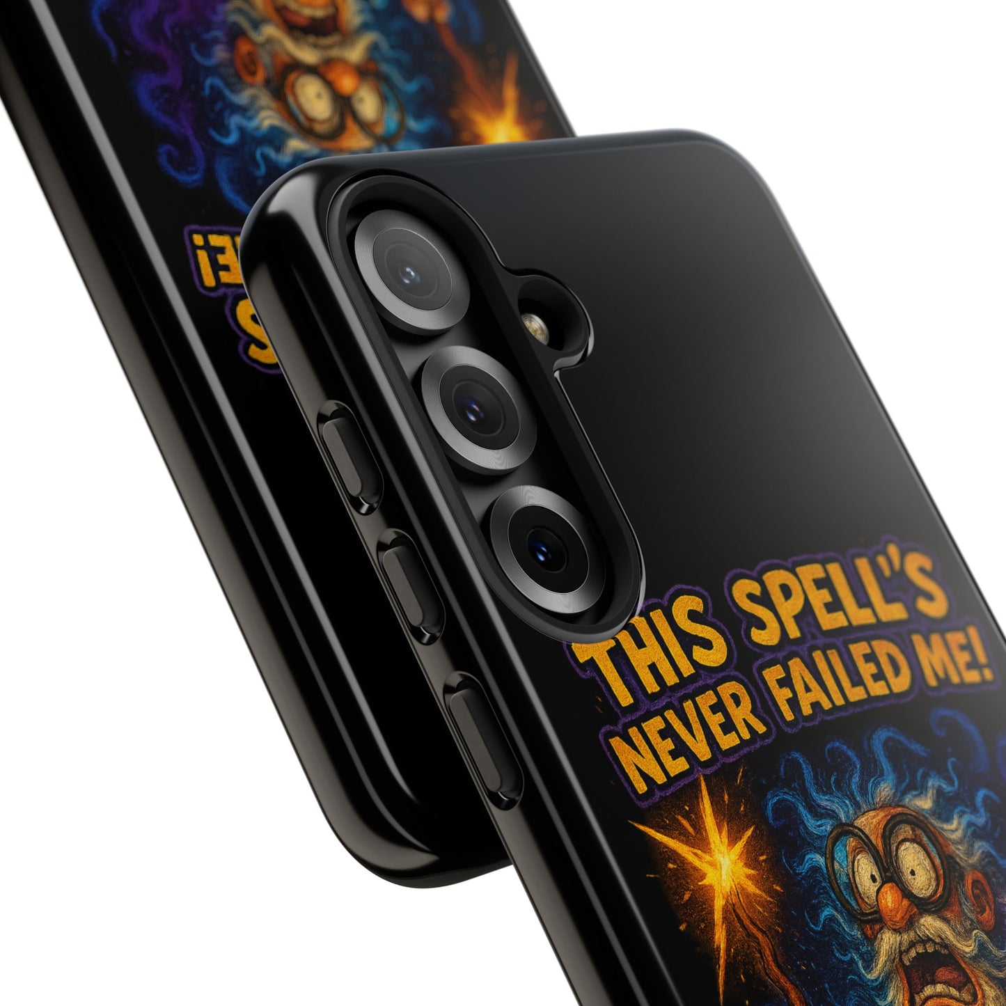 Wizard Phone Case — "This Spell's Never Failed Me!" Funny Magic Protective iPhone Cover