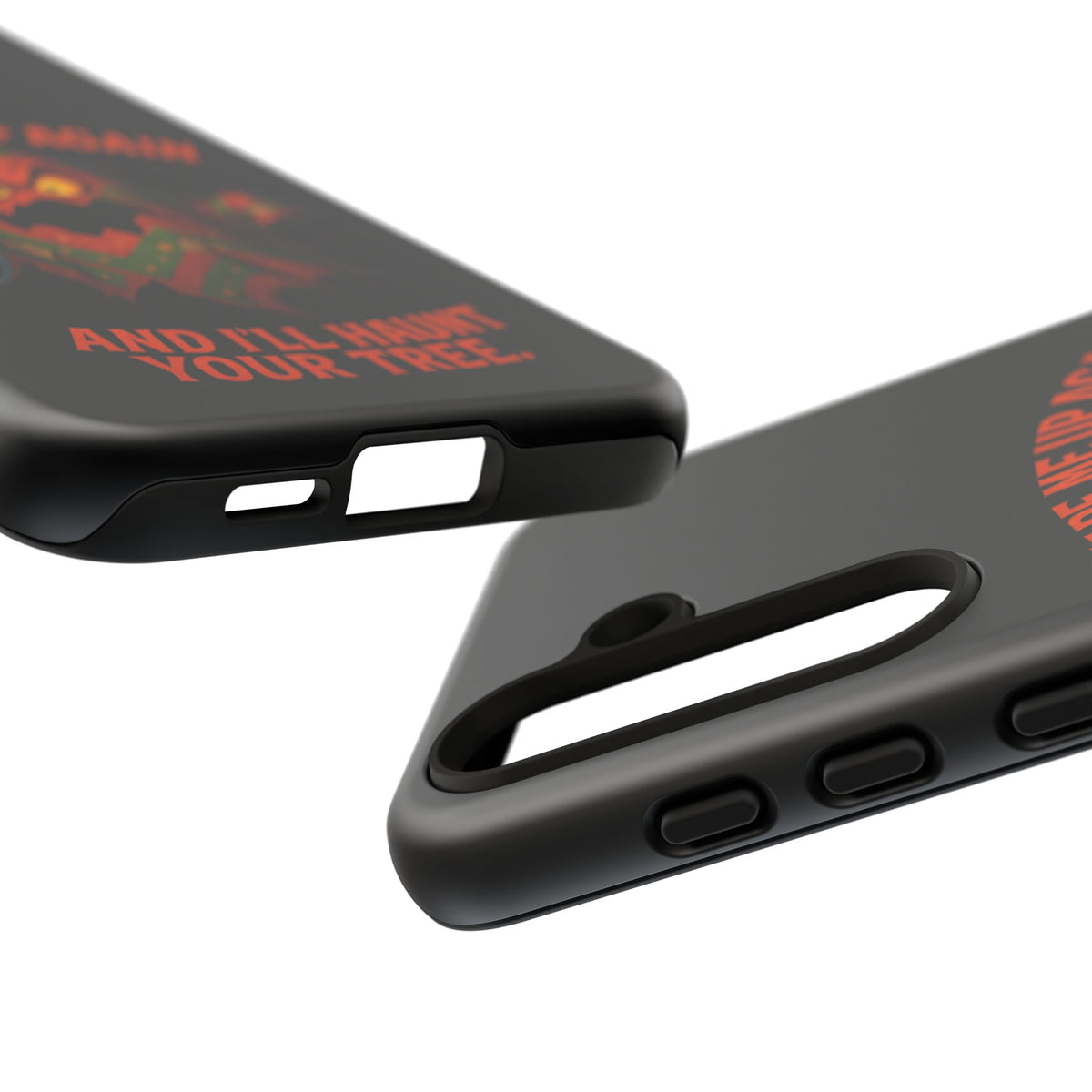 Phone Case - 'Tape Me Up Again and I'll Haunt Your Tree' Halloween Ghost Design