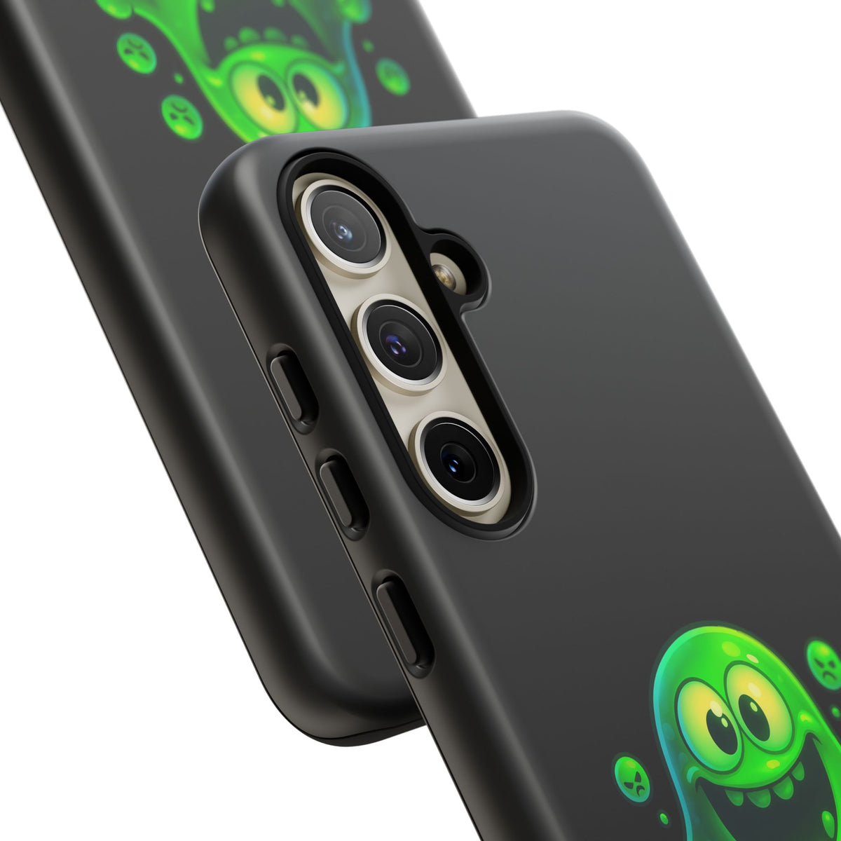 Phone Case — 'Too Cute to Quarantine' Green Monster Protective Cover