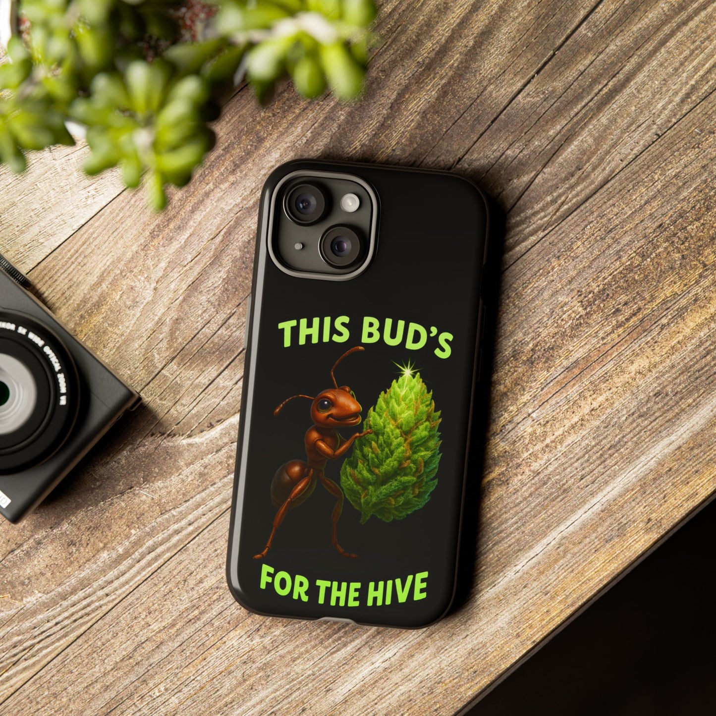 Phone Case — "This Bud's For The Hive" Ant & Hop Design