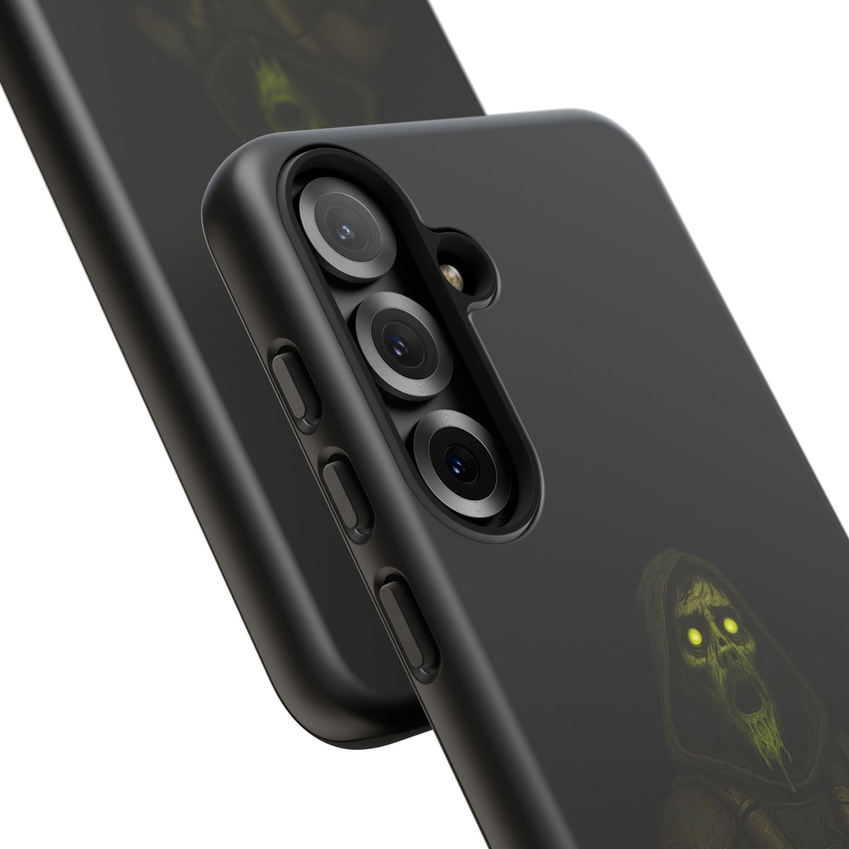 Phone Case — 'Toxic? Nah, Just Prophetically Unpleasant' Neon Grim Reaper Protective Cover